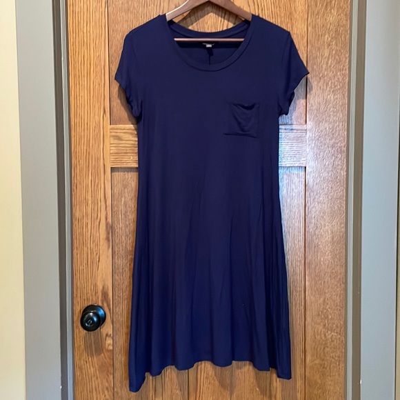 short plain knit dress JULIA BOUTIQUE High Neck Short Sleeve Knit Dress [24536 Mini Tight Pla main image 0